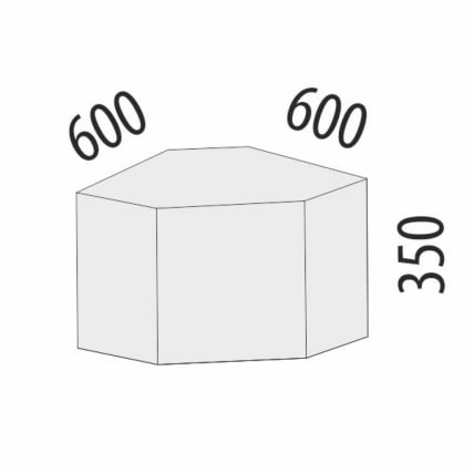 Антресоль угловая (лев/прав) Бьянка 102.108_8