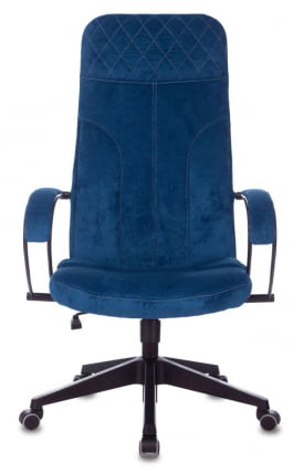 Кресло руководителя Бюрократ CH-608Fabric темно-синий Velvet 29_1