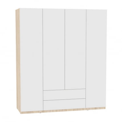 Шкаф распашный Р-198х180х45-2-ПО(ДСС-Белый) / R-198х180х45-2-PO(ДСС-Белый)_0