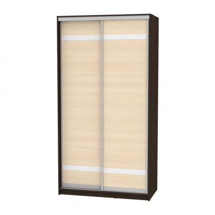 Шкаф-купе Б-220х120х60-1(Венге-ДМ-Д9Д9) / B-220х120х60-1(Венге-ДМ-D9D9)_0