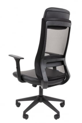 Офисное кресло CHAIRMAN 500 ЛТ (ЛТ) ЭКО экокожа Черный / (LT)_7
