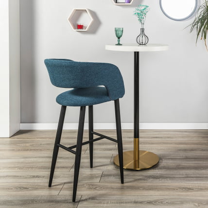 Кресло Бар. Hugs Б синий/черный_3