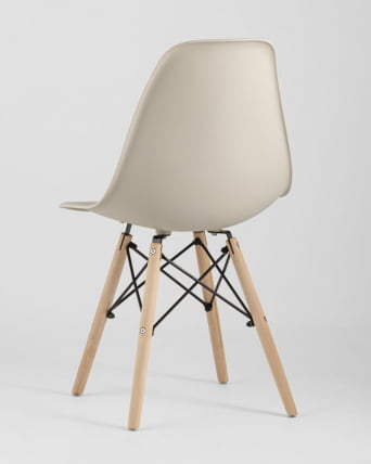 Стул Eames Style DSW бежевый (разборный каркас)_18