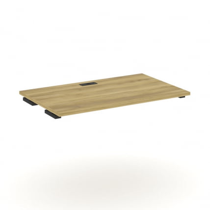 Стол-приставка к двум опорным тумбам/шкафам CONCEPT CN.OSPR-006 Дуб Винченцо Черный_0