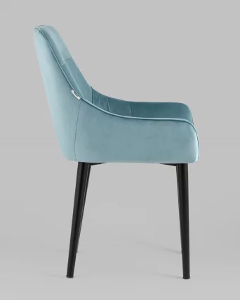 Стул Джоан велюр Пыльно-голубой_2