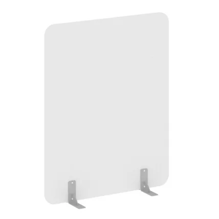 Перегородки на металлических опорах на фетровых подпятниках R-line DP.F-120-150 Белый_0