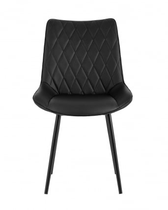 Стул Дарвин экокожа Черный_2