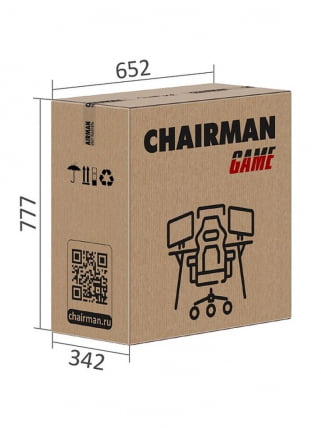 Игровое кресло CHAIRMAN Chairman гаме 15 Черный Желтый Белый / game_18