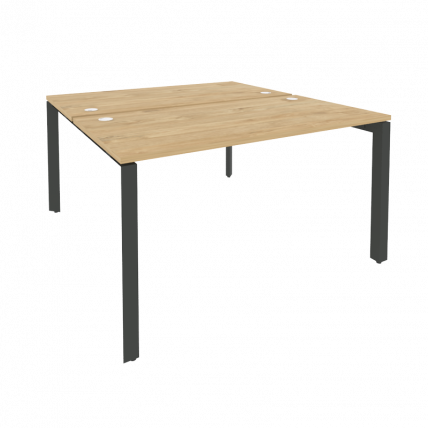 Рабочая станция на П-образном м/к ONIX O.MP-D.RS-2.3.7 Тиквуд Светлый/Антрацит_0