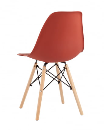 Стул Eames Style DSW терракотовый (разборный каркас)_4