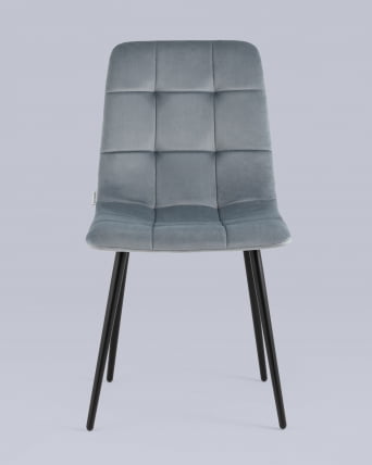 Стул Одди велюр Серый_3