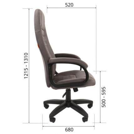 Офисное кресло CHAIRMAN HOME 951 голубой_4