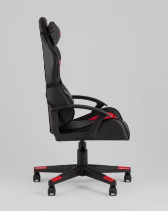 Кресло спортивное TopChairs Warden черно-красный_3