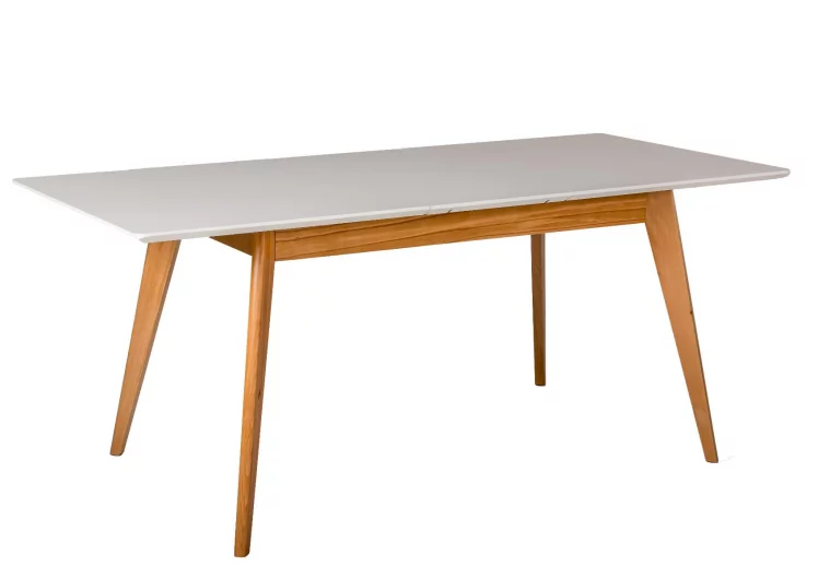 Стол раскладной Лунд 120-160 БУК-Белый_0