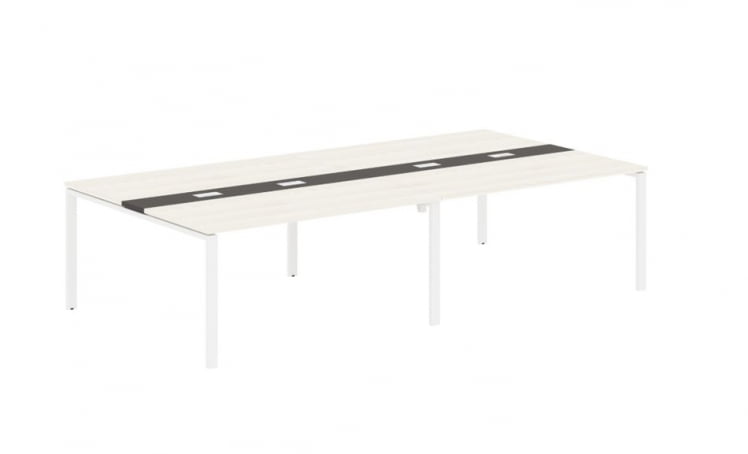 Переговорный стол EDIS EUCT 3116 Ясень Траун Мокко Белый_0