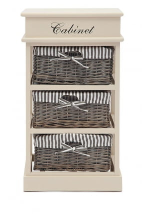 Тумба с 3 корзинами и ящиком Secret De Maison OUVERTURE 3 ( mod. 4336 ) Слоновая кость_5