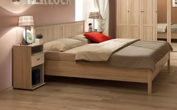 Кровать (1200) Sherlock 44 Дуб Сонома (спальня)_0