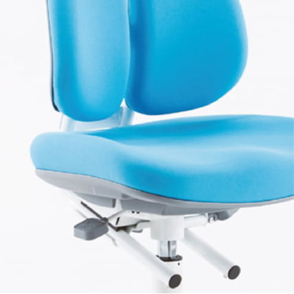 Кресло с подставкой для ног Duo Голубое_4