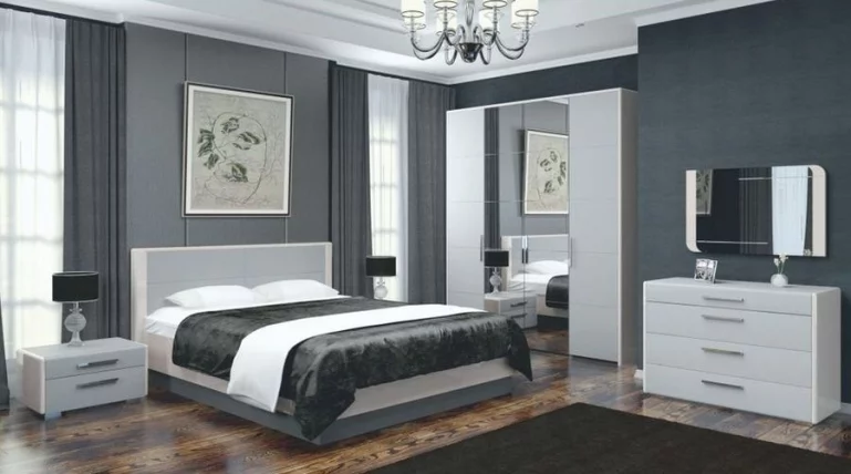 Шкаф-пенал Вива ШР-1 Фарго Мокко глянец_2