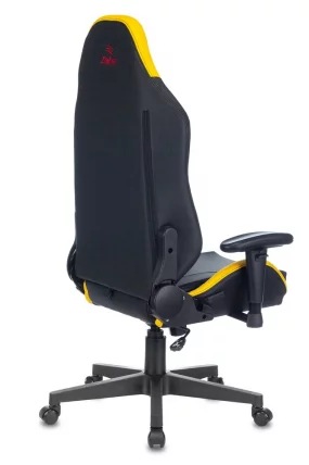 Геймерское кресло Zombie HERO CYBERZONE PRO Черный-желтый_15