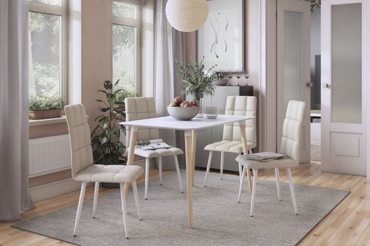 Стол обеденный Сканди 1 Кофейный-венге_2