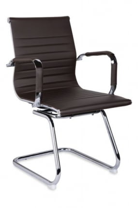 Кресло для посетителей CLG-620 LXH-C Brown_0