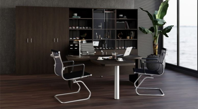 Шкаф комбинированный с замком, левый Танго Ш14-04Lз Венге_2