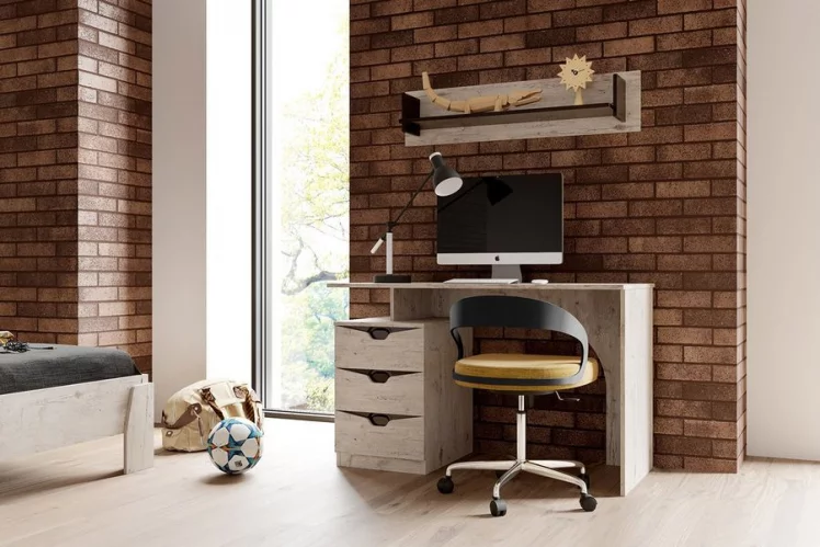 Стол письменный Соренто 15 Дуб бонифаций_1