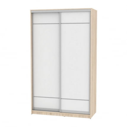 Шкаф-купе Б-230х135х60-1(ДСС-Белый-Д7Д7) / B-230х135х60-1(ДСС-Белый-D7D7)_0