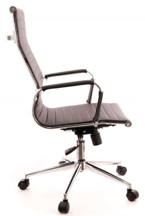 Кресло руководителя Everprof Rio T Экокожа Черный_1