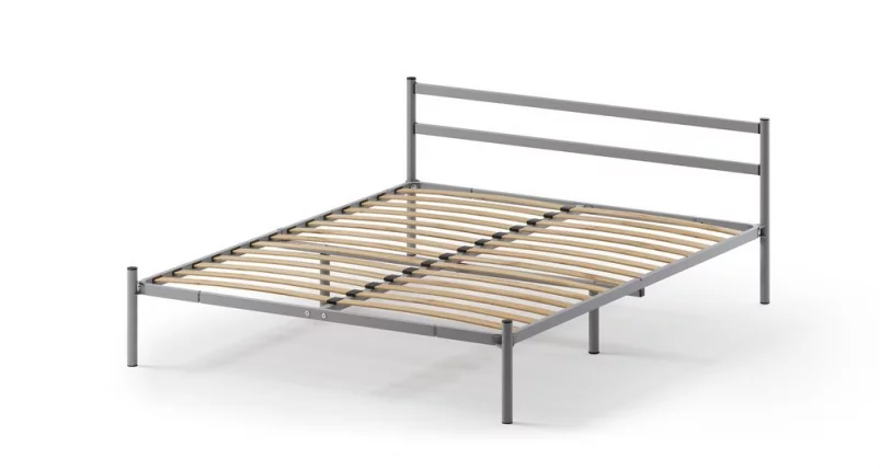 Кровать Метта 1400x2000 Серая_2