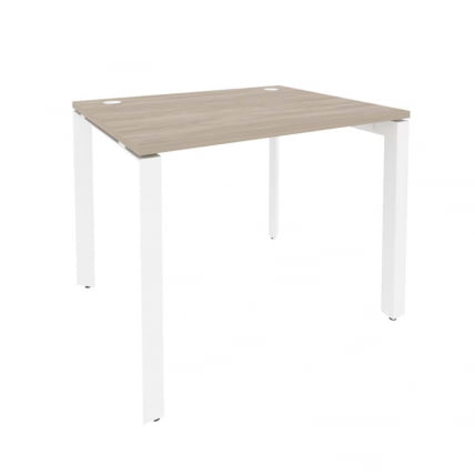 Стол рабочий на П-образном м/к ONIX O.MP-SP-1.8 Дуб Аттик/Белый_0