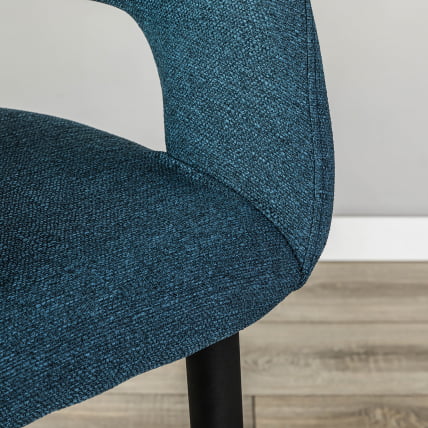 Кресло Бар. Hugs Б синий/черный_2