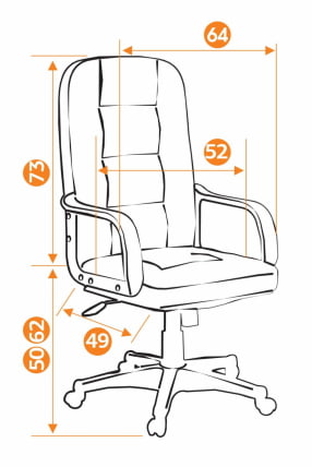 Кресло руководителя Devon (бежевый 36-34)_3