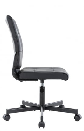 Кресло для персонала Everprof EP-300 Экокожа Черный_2