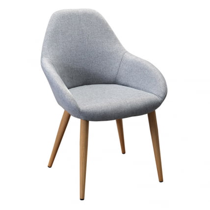 Кресло Kent Сканди Грей Натур_0