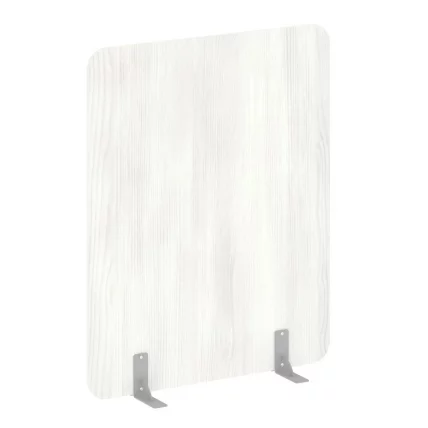 Перегородки на металлических опорах на фетровых подпятниках R-line DP.F-120-150 Снежная Патина_0