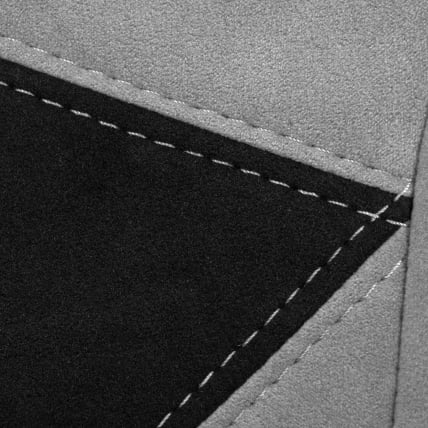 Кресло Арена металБЛ велюр, серый/черный, 29/35 / Arena metalBL_13