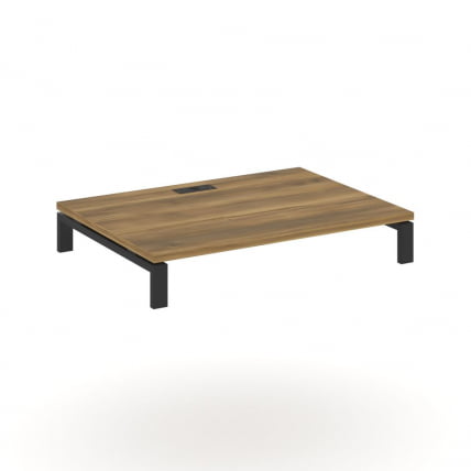 Стол надставка на две опорные тумбы CONCEPT CN.OSN-005 Сандал Янтарный Черный_0