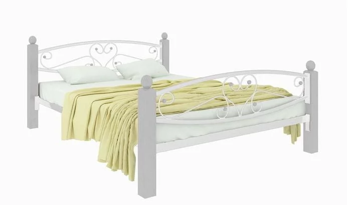 Кровать Каролина Lux plus 1800х1900 Белая_0