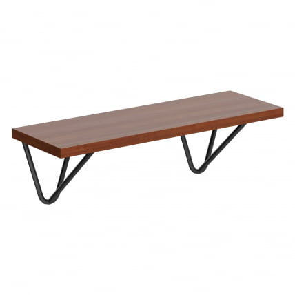 Полка навесная COFFEE SH2-WIRE Орех Французский_0