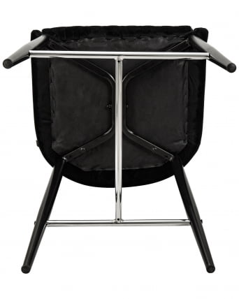 Стул полубарный DOBRIN CHRISTIAN 65 черный велюр V108-77_9