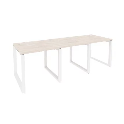 Рабочая станция на О-образном м/к ONIX O.MO-RS-3.0.8 Денвер Светлый/Белый_0