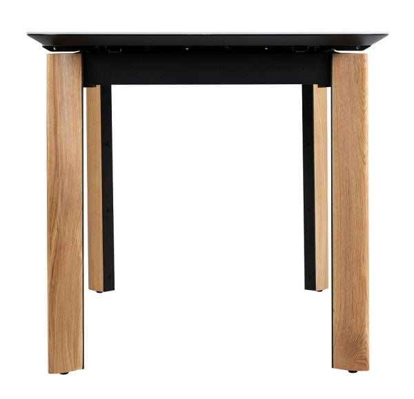 Стол раскладной Combi Glass 120-150 Automatic Natur/Light matte glass_6