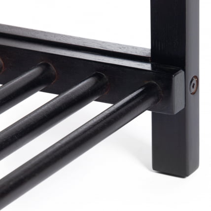 Обувница AX-1021 экокожа темно-коричневая_5