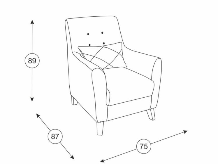 Кресло Френсис ТК 517 Офелия 11 Лайм Офелия 12 Латте_1