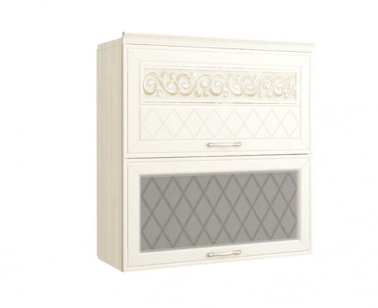 Шкаф-витрина кухонный (с системой плавного закрывания) Тиффани 19.09.1_0