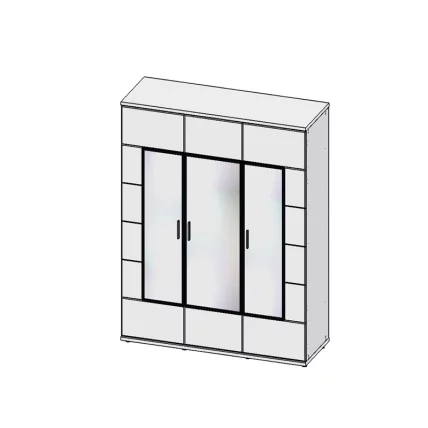 Шкаф-гардероб Корано Бм.Кор-36_0