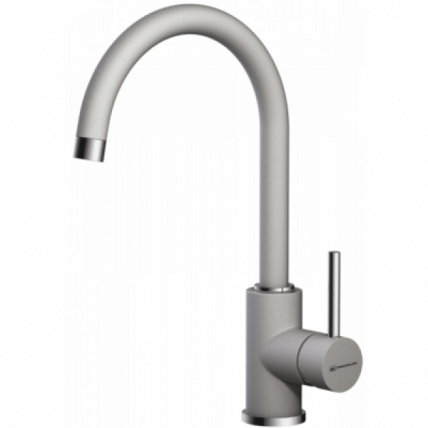 Смеситель Omoikiri Shinagawa-Gr/Латунь/Гранит/Leningrad Grey_0