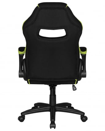 Кресло игровое DOBRIN RICK (черно-светло-зеленый)_4